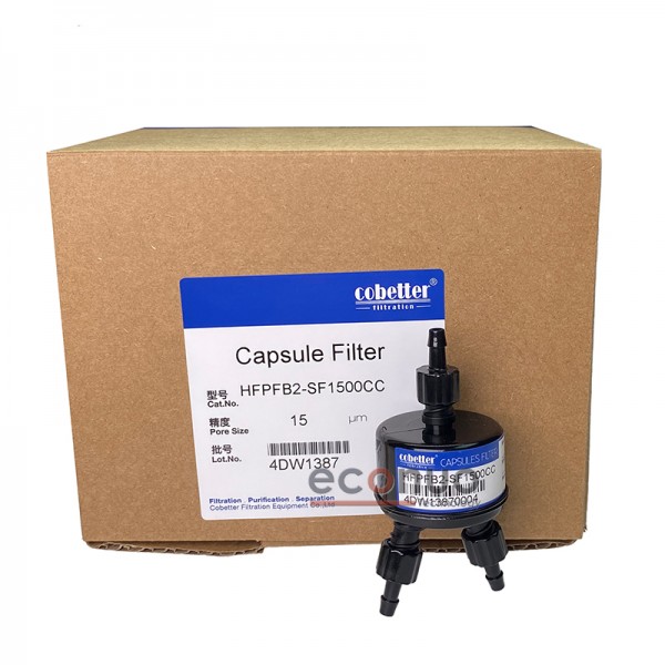 Capsule Ink Filter 15 micron  For Cobetter HFPFB2-SF1500CC 