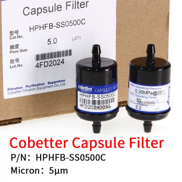 Original Flora Printer Cobetter Capsule Ink Filter HPHFB-SS0500C 5μm