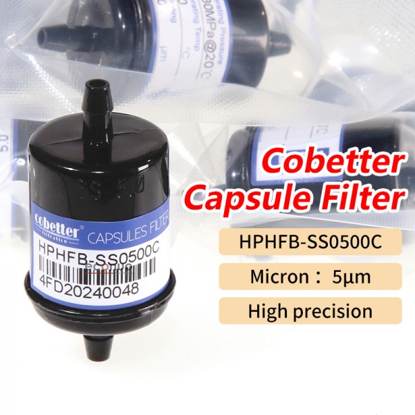 Original Flora Printer Cobetter Capsule Ink Filter HPHFB-SS0500C 5μm