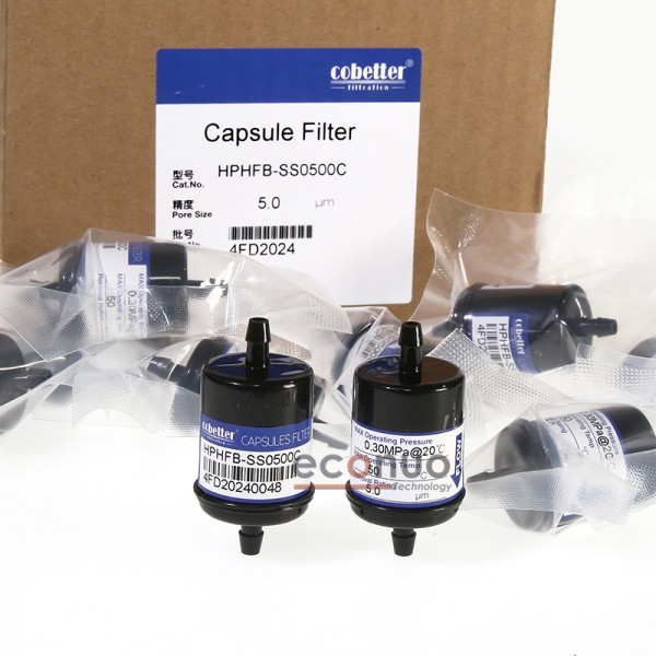 Original Flora Printer Cobetter Capsule Ink Filter HPHFB-SS0500C 5μm