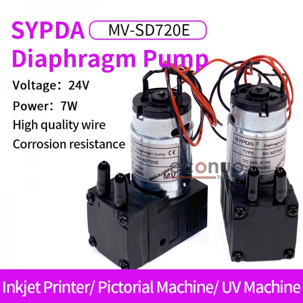 Inkjet Printer SYPDA Ink Pump DC 24V 7W for MV-SD720E UV Ink Pump  For Handtop Zhongye Gongzheng liyu UV Printer